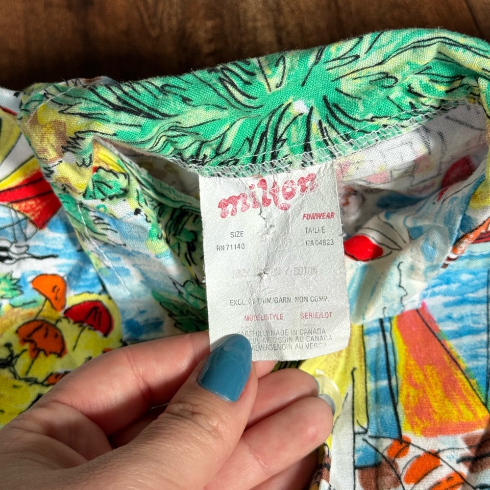 Vintage Milton tropical themed set - Picture 6 of 9